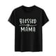 thumbnail image 5 of Blusa suelta estampada con cuello redondo y manga corta para mujer OAVQHLG3B Store  lin121212, 5 of 5