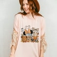 thumbnail image 5 of Literally Just a Girl Halloween T-Shirt, Cute Pumpkin Minnie Bow Fall Coffee Graphic Tee, Spooky Season Shirt, Pumpkin Patch Outfit Gift, 5 of 7