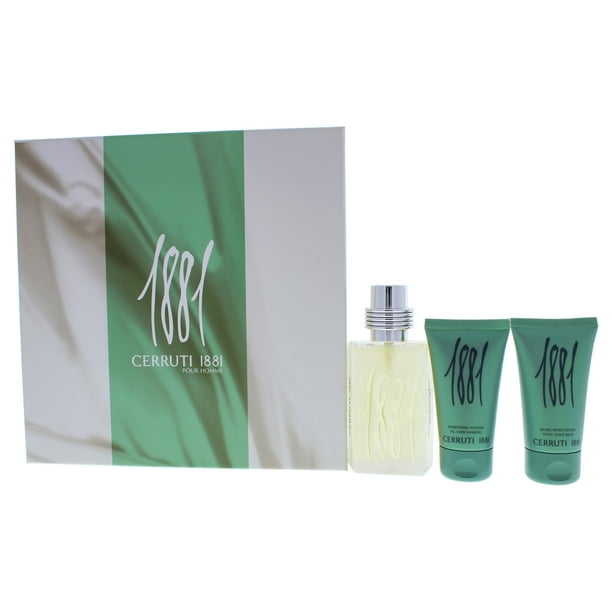 1881 by Nino Cerruti for Men 3 Pc Gift Set 1.7oz EDT Spray 2 x