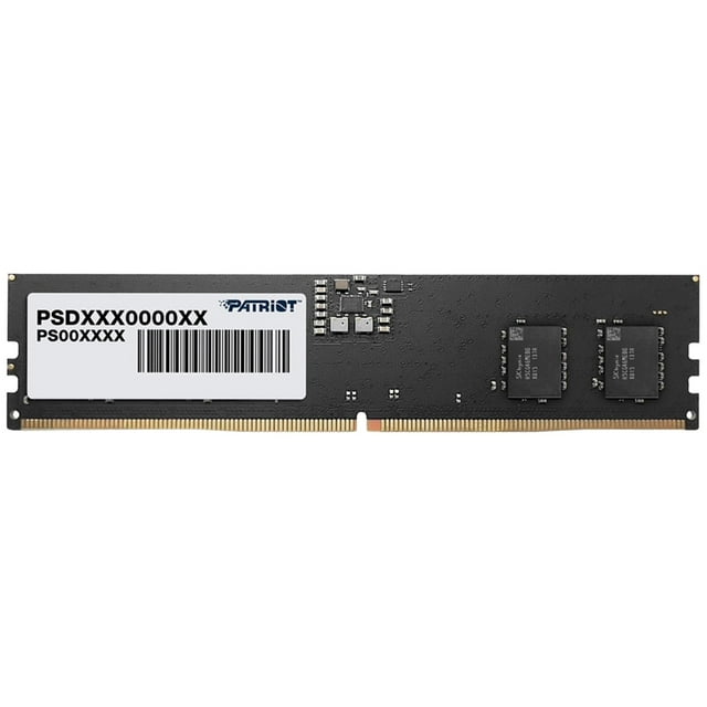 Memoria RAM DDR5 32GB 5600MT/s PATRIOT SIGNATURE 1x32GB Negro