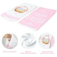 thumbnail image 3 of Easter Kitchen Towels 4 Pack Happy Easter Egg Dish Towels 18x26 Inch Pink Hand Drying Tea Towel for Spring Holiday Cooking Baking Cleaning (Egg, 3 of 6