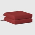 thumbnail image 5 of SSyao Outdoor Patio Furniture Chair Cushions, Set of 2 Square Seat Pads, 20" x 19" Weather-Resistant Cushions for Garden, Porch, Deck, or Balcony Seating, Green, 5 of 5