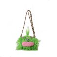 thumbnail image 1 of Bolso de mensajero creativo de chica monstruo de pelo largo lindo feo lindo bolso de muñeca de trenza larga bolso de muñeca fea femenina, 1 of 6
