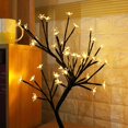 thumbnail image 2 of 48led Lampe de Nuit en Forme de Sakura Branche Réglable Décoration Maison 50cm, 2 of 5