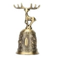 thumbnail image 2 of Metal Hand Bell, Wedding Bell Polished Finish Plating Process  For Dining Table Gold,Bronze, 2 of 8