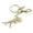 Gold, variant on Dinosaur Bone Key Holder Vibrant Coating Keychain Bag Decoration for Trendsetter