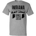 thumbnail image 3 of Inktastic Indiana Awesome Since 1816 T-Shirt, 3 of 5