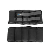 Fuel Pureformance Unisex Adjustable Wrist & Ankle Weights, 10-Pound Pair (20lb Total - 5 Removable Weight Packs)