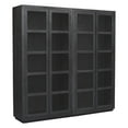 thumbnail image 3 of Argyle Bookcase in Modern Graphite Black Finish on Reclaimed Solid Wood, 3 of 7
