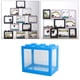 thumbnail image 2 of 2 piezas acuario pecera Mini bloques de construcción caja de decoración para hogar azul, 2 of 9