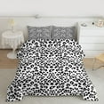 thumbnail image 2 of Homewish Teens Female Men Women Leopard Print Bedding Comforter Set 2pcs,Jungle Animal Twin Comforter Sets Microfiber,Woodland Wildlife Print Breathable Bedding Set,Lightweight Room Decor, 2 of 8