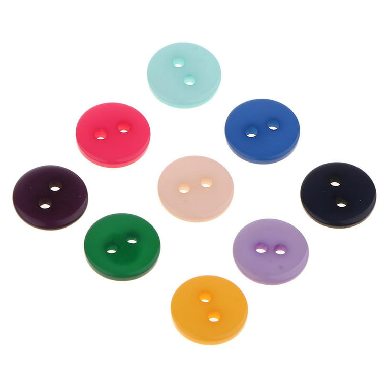 100 Pieces 1 Cm Sewing Buttons Craft Buttons Sewing Button Kids