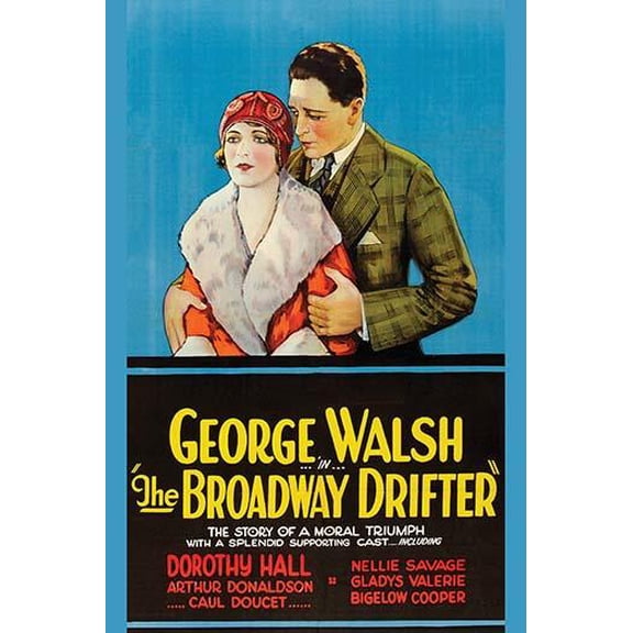 The Broadway Drifter-Fine art canvas print (20" x 30")
