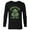 Black, variant on Yoda St. Patrick's Day Leprechaun I Am Not - Long Sleeve T-Shirt for Men - Customized-Athletic Heather