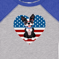 thumbnail image 4 of Inktastic Boston Terrier Dog US Flag July 4th Boys or Girls Baby Bodysuit, 4 of 5