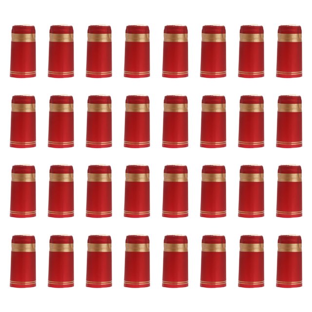 50 Pcs Films Rétractables en Pvc pour Vin Bouchons en Plastique Rétractables Accessoires de Vin