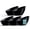 Black, variant on Posh Setting - Plastic Serving Bowls for Party Angled Bowls Disposable Chip Bowls Candy Bowls for Party Table Salad and Fruit Bowls for Buffets Wedding Serving Bowls-Clear, 8 OZ, 5 Pack