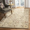 thumbnail image 2 of SAFAVIEH Anatolia Scott Floral Wool Area Rug, Beige/Sage, 5' x 8', 2 of 11