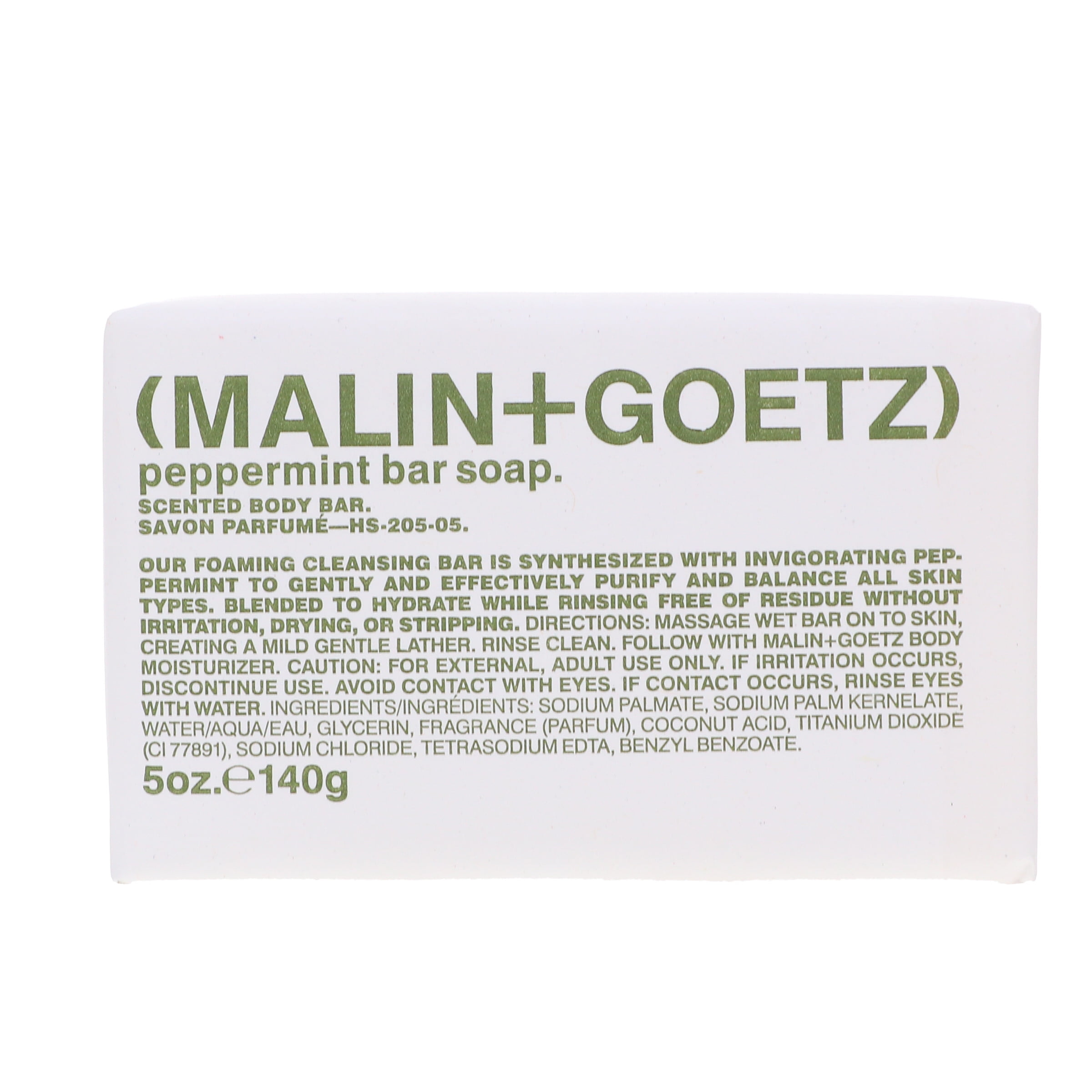 Malin+Goetz Peppermint Bar Soap 5 oz