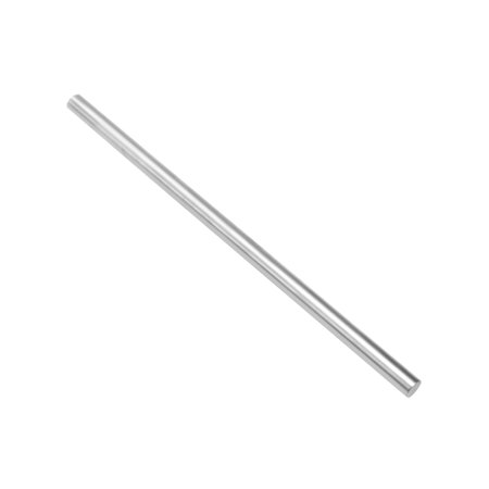 UPC: 0849230062170 | Aluminum Support Rod  12  (30cm) – No Thread  Round Shaft – Can be used on a Lathe or with Laboratory Retort Setups – Durable & Sturdy Construction – Eisco Labs