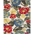 thumbnail image 1 of Safavieh Four Seasons 5' X 7' Hand Hooked Polyester Pile Rug in Ivory, 1 of 7