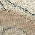 thumbnail image 5 of Mainstays Pink Floral Round Indoor Shag Rug, 47" Round, 5 of 6