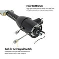 thumbnail image 3 of Universal GM Tilt Steering Column, 30" Black Floor Shift, 5-Position Tilt, Built-in Turn Signal & Hazard Flashers, Compatible with '69-'94 GM Specs, Includes Ignition Keys & Billet Levers, 3 of 9