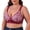 Bras 198#Red, variant on WAYUTE Women's Bras Front Buttoned Backless Comfortable Bra with Adjustable Shoulder Straps and Large Cup Design Seamless Bra
