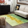 thumbnail image 2 of Mohawk Home Prismatic Dancing Stars Neutral Transitional Abstract Precision Printed Area Rug, 3'9"x5', Orange & Navy, 2 of 8