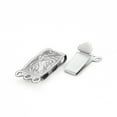 thumbnail image 3 of Resistant 304 Stainless Steel box Clasps Multi-Strand Clasps 3-Strands 6-Holes Rectangle Stainless Steel color 21x10x4.5mm Hole: 1mm, 3 of 3