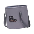 thumbnail image 1 of Cubo plegable kusrkot Gran Capacidad para Jardinería Actividades al Aire Libre Gris L 20L, 1 of 8