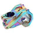 thumbnail image 4 of Vástago De Manillar De Bicicleta Cómodo, Aleación De Aluminio Diseño Tallado Hueco Slick Exterior Vástago De Manillar De Bicicleta Inofensivo Robusto Para BMX Para Ciclismo ANGGREK JE2716, 4 of 8