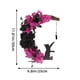 thumbnail image 4 of Guirnalda Rosas para Puerta Delantera Corona Halloween 30CM Con Gato, 4 of 9