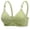 Green, variant on Womens Wireless Bras Lightweight Stretch Push Up Lace Bras Comfy Breathable Everyday Bras