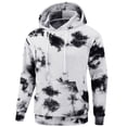 thumbnail image 1 of QIPOPIQ Men's Hoodie, Reverse Weave Fleece Comfortable Pullover Sweatshirt for Men, Graphic Clearance, 1 of 6