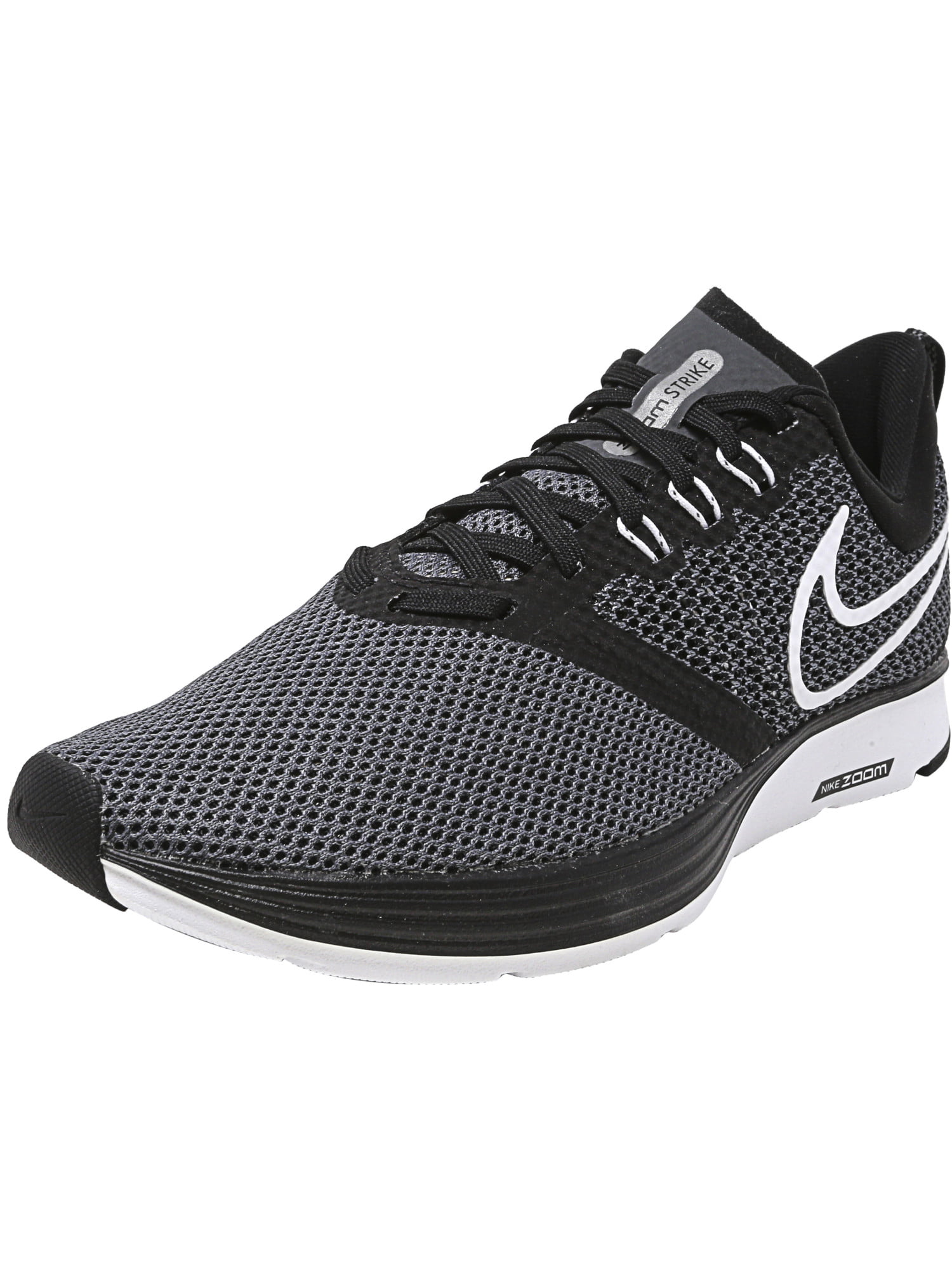 Nike Zoom Strike Black Grey Ankle-High Running Shoe - 8.5M - Walmart.com