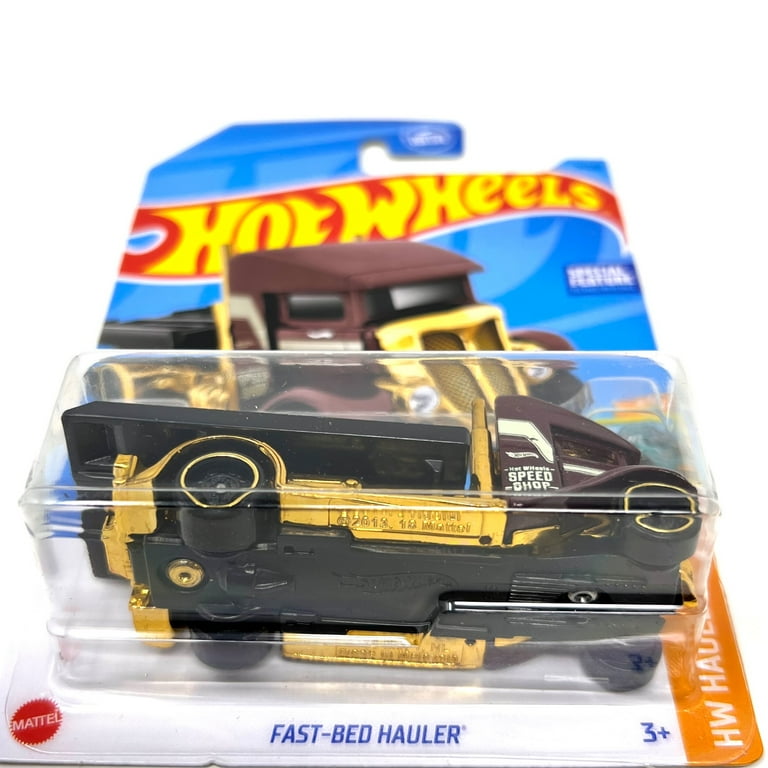 Hot Wheels Fast-Bed Hauler Brown & Gold - Walmart.com