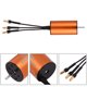 thumbnail image 3 of Motor sin sensores impermeable de 4 polos para coche de control remoto 1:18 1:16 (6080KV), 3 of 8
