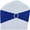 Royal Blue, variant on Spandex Chair Sashes Bands 50 PCS Stretch Chair Ties Bows with Buckle Slider for Wedding Party Banquet Decoration (Gold)