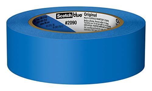 ScotchBlue Original Multi-Surface Painter’s Tape, 1.41 inch x 60 yard, 2090, 6 Rolls