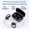 thumbnail image 2 of Auriculares Bluetooth anticaída para iPhone y Android deportivos, 2 of 8