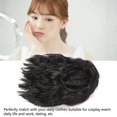 thumbnail image 3 of Peluca rizada hasta los hombros flequillo de aire suave resistente al calor elegante peluca ondulada corta negra de moda para eventos de cosplay para dama ANGGREK Otros, 3 of 8