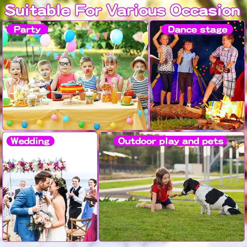INTELIVE 50000 Bubbles Bubble Machine with Two Fans, Bubble Blowing Machine Bubble Maker for Birthday Party Camping Wedding Outdoor Activities, Battery Not Contained