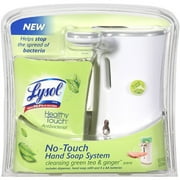 Lysol Green Tea And Ginger Healthy Touch Antibacterial No-Touch System Hand Soap System, 8.5 fl oz