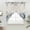 Beige Blue, variant on Blue Starfish Coastal Swag Curtains for Kitchen/Bedroom/Living Room, Eucalyptus Summer Nautical Shell Rustic Scalloped Curtains 63 Inch Long, Window Swag Topper Curtains Valances 2 Panels Set 36"x63"