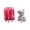 A, variant on Flexible Making Mould Easy to Demold Silicone Mold Bear Figurine Mould Practical Jewelry Making Supplies