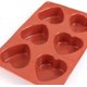thumbnail image 2 of 6 Cavity Heart Shaped Silicone Molds, 3 Pack Heart Shaped Molds for Making Handmade Soap, Chocolate, Soap Candles and Jelly Brownies, 2 of 4
