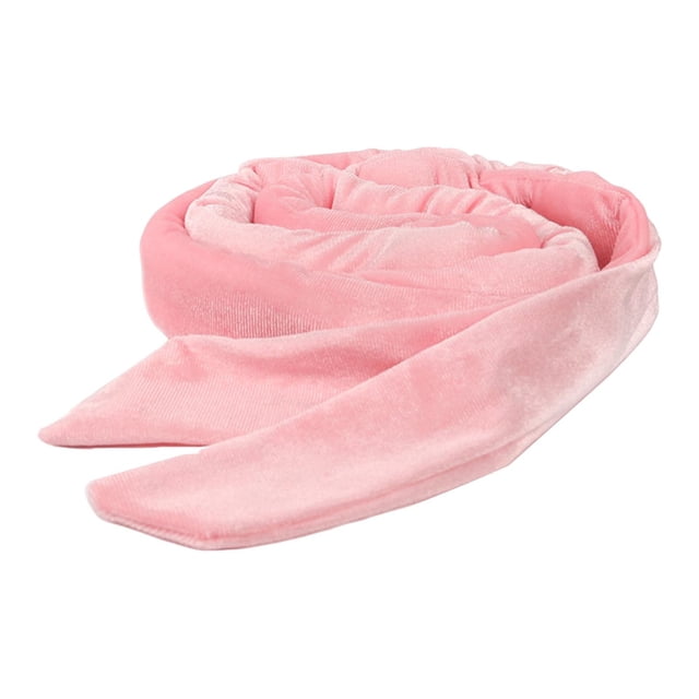 HILABEE Girls Heatless ing Rod Headband While You Sleep Ribbon Hair er Pink
