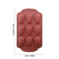 thumbnail image 2 of HengDidi Silicone Baking Mold with 9 Shell-Shaped Cavities Non-Stick Oven Safe Up to 230°C - Easy Release Cleaning for Cupcakes Muffins Desserts, 2 of 6