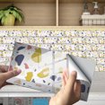 thumbnail image 1 of SMihono Imitation Wall Tiles Crystal Film Tile Sticker Adhesive Floor Sticker Hot Home Decoration on Clearance, 1 of 1